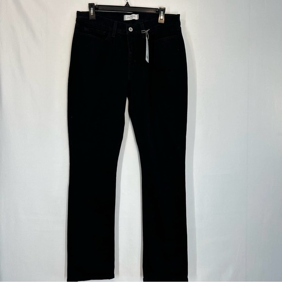 YUMMIE Denim Straight Leg Jean - Size 32 Color- Black NWT - Picture 2 of 7